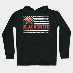 Blacksmith American Flag Hoodie